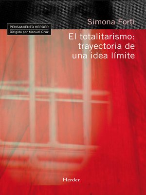 cover image of El totalitarismo
